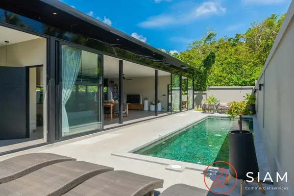 Modern 2BR Villa Private Pool in Mae Nam